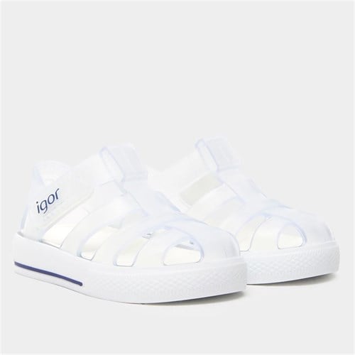 İgor Unisex Çocuk Star Sandalet Beyaz S10171-038