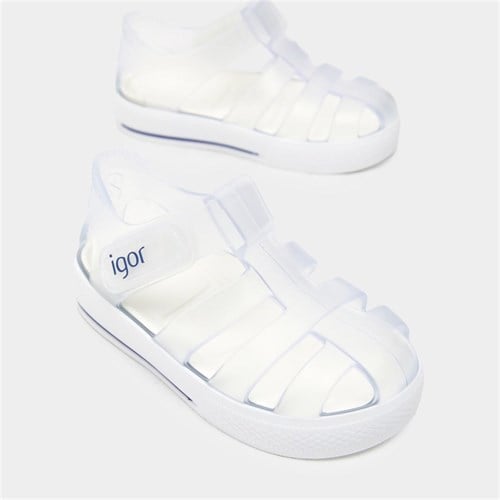 İgor Unisex Çocuk Star Sandalet Beyaz S10171-038