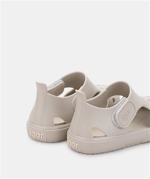İgor Unisex Çocuk Surfi Sandalet Ayakkabı Soft Bej S10343-100
