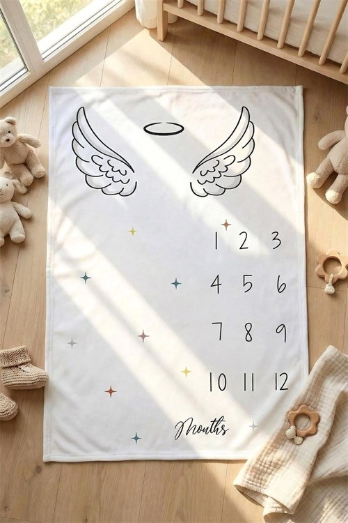 Kanz Bebek Angel Fotoğraf Çekim Örtüsü 100*150 KNZ-010