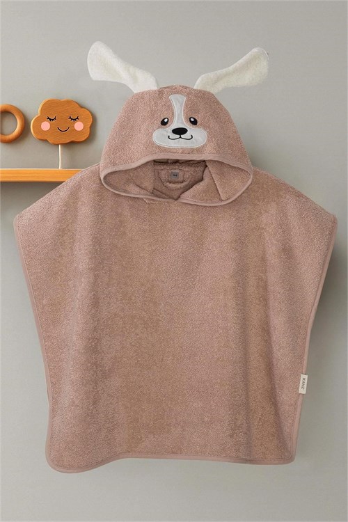 Kanz Bebek Dog Havlu Panço Bej KNZ-038