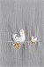 Kanz Bebek Ducky Fırfırlı Müslin 4 Parça Nevresim Takımı Gri KNZ-020