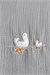 Kanz Bebek Ducky Fırfırlı Müslin 4 Parça Nevresim Takımı Gri KNZ-020