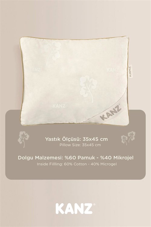 Kanz Pamuk Yastık 35*45 KNZ-032