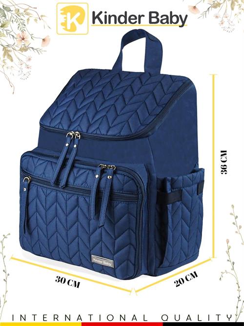 Kinder Baby Merlin Anne Bebek Bakım Çantası Lacivert