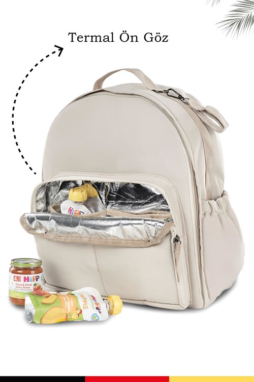 Kinder Baby Oysmom Bebek Bakım Çantası Krem