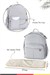 Kinder Baby Oysmom Bebek Bakım Çantası Gri