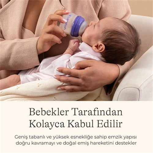 Lansinoh Natural Wawe 2li Silikon Uçlu Biberon Seti 60 ml/ 160 ml 76440