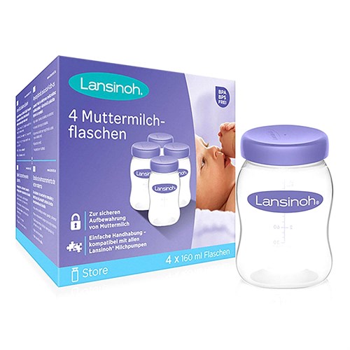 Lansinoh Süt Saklama Kabı 4lü 20517 