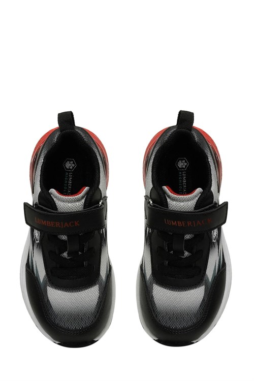 Lumberjack Erkek Çocuk Taboo 4FX Sneaker Gri-Kırmızı 101510885
