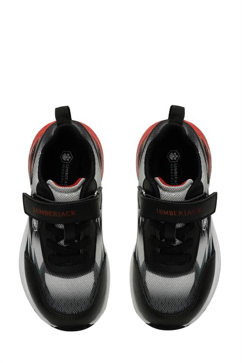 Lumberjack Erkek Çocuk Taboo 4FX Sneaker Gri-Kırmızı 101510885