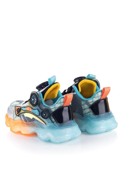 Marco Kids Erkek Çocuk Işıklı Spor Ayakkabı Turuncu 26Y1214