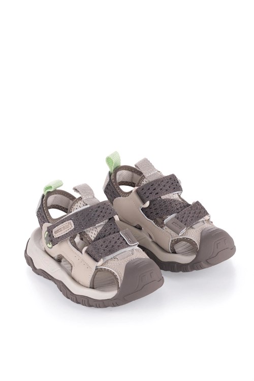 Marco Kids Erkek Çocuk Sandalet Bej 26Y1607