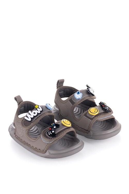 Marco Kids Erkek Çocuk Sandalet Haki 26Y1605