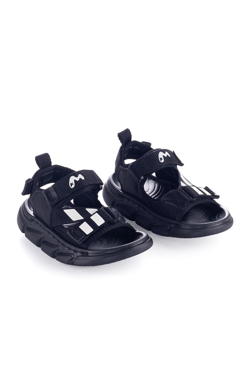 Marco Kids Erkek Çocuk Sandalet Siyah 26Y1603