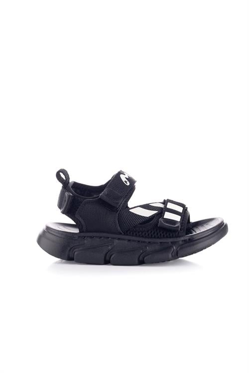 Marco Kids Erkek Çocuk Sandalet Siyah 26Y1603