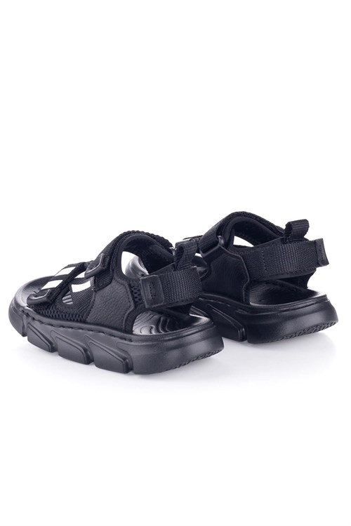 Marco Kids Erkek Çocuk Sandalet Siyah 26Y1603