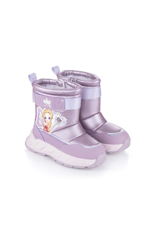 Marco Kids Kız Çocuk Casual Kar Botu Lila 22673 P-1