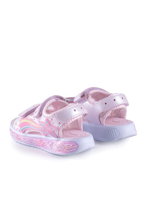 Marco Kids Kız Çocuk Işıklı Sandalet Pembe 26Y210