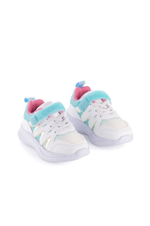Marco Kids Kız Çocuk Işıklı Spor Ayakkabı Beyaz 26Y905