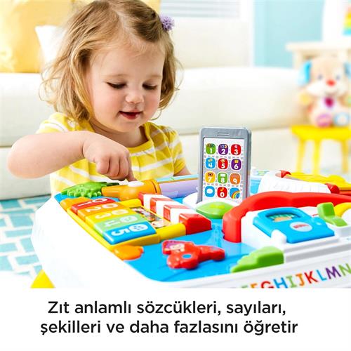 Mattel Fisher Price Eğitici Köpekçiğin Aktv.Masası Mtl-Drh44 