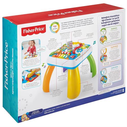 Mattel Fisher Price Eğitici Köpekçiğin Aktv.Masası Mtl-Drh44 
