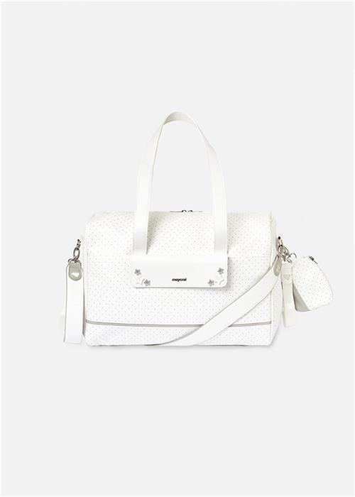 Mayoral Anne Bebek Bakım Çantası Puantiyeli Krem 19799