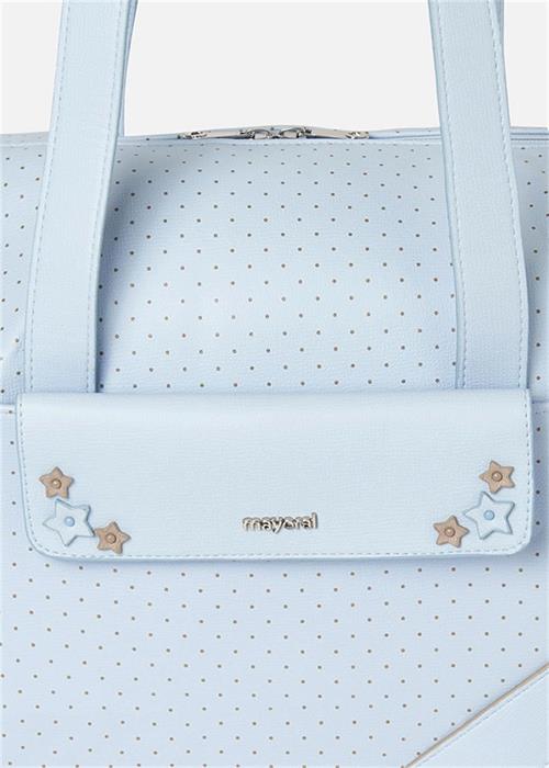 Mayoral Anne Bebek Bakım Çantası Puantiyeli Mavi 19799