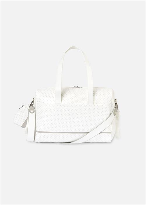 Mayoral Anne Bebek Bakım Çantası Puantiyeli Krem 19799