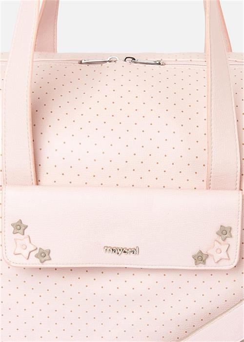 Mayoral Anne Bebek Bakım Çantası Puantiyeli Pembe 19799