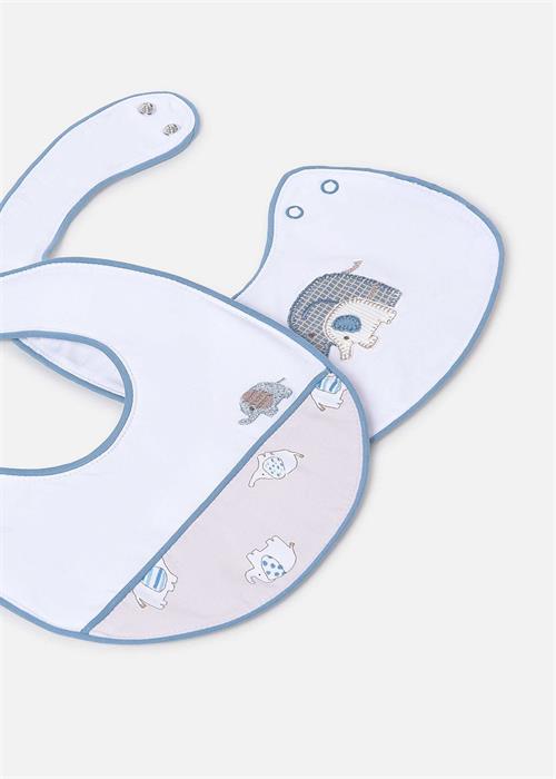 Mayoral Bebek 2li Fil Desenli Önlük Set Bej 9074