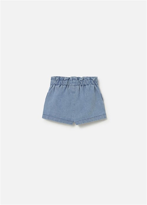 Mayoral Bebek Cepli Denim Şort Mavi 1285