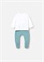 Mayoral Bebek Sweatshirt Patilkli Alt Üst Takım Mint 1599