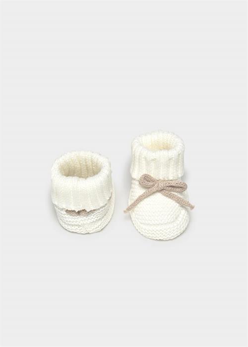 Mayoral Bebek Triko Patik Ekru 9970