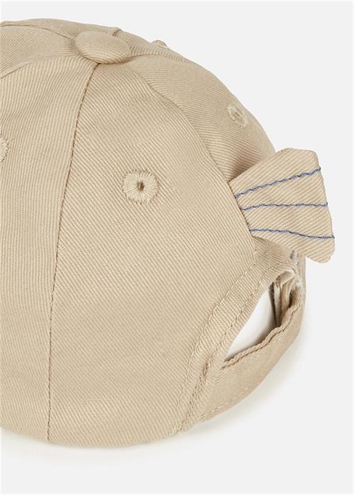 Mayoral Bebek Yenidoğan Denim Şapka Bej 9724