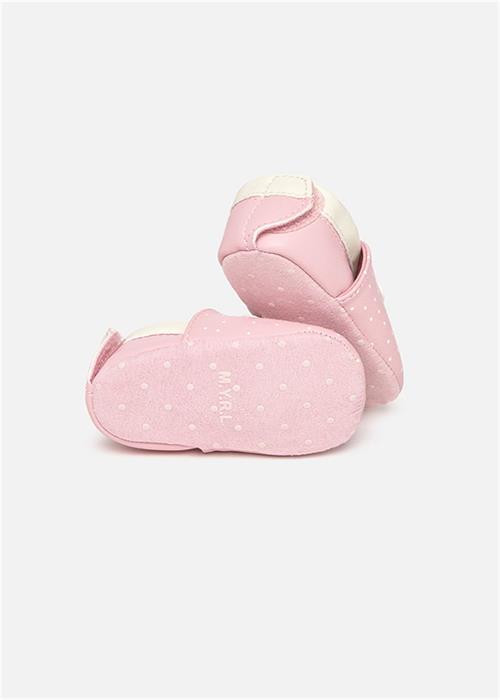 Mayoral Bebek Yenidoğan Puantiyeli Patik Pembe 9943