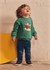 Mayoral Erkek Bebek Basic Slim Fit Kot Pantolon Lacivert 510
