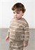 Mayoral Erkek Bebek Baskılı Cepli Sweatshirt Kahverengi 2416