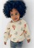Mayoral Erkek Bebek Baskılı Cepli Sweatshirt Krem 2416