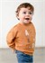 Mayoral Erkek Bebek Baskılı Sweatshirt Turuncu 2418
