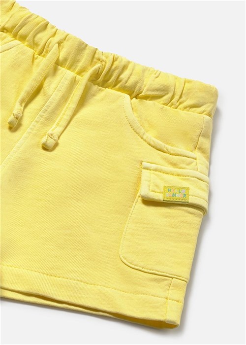 Mayoral Erkek Bebek Bermuda Şort Sarı 1223