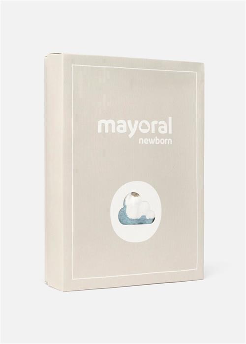 Mayoral Erkek Bebek Çizgili Kazak Pantolon Takım Mint 2518