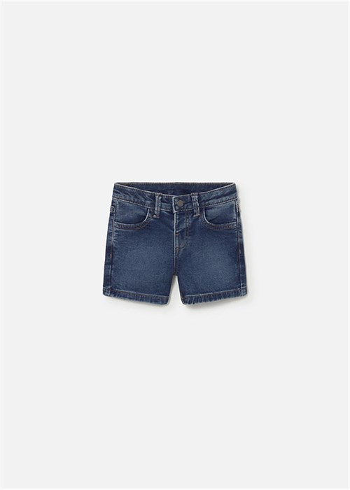 Mayoral Erkek Bebek Denim Şort Lacivert 1219