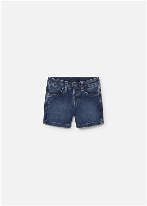 Mayoral Erkek Bebek Denim Şort Lacivert 1219