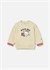 Mayoral Erkek Bebek Desenli Sweatshirt Krem 1402