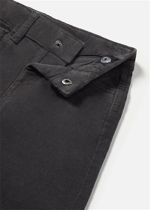 Mayoral Erkek Bebek Fitilli Slim Fit Pantolon Koyu Gri 502