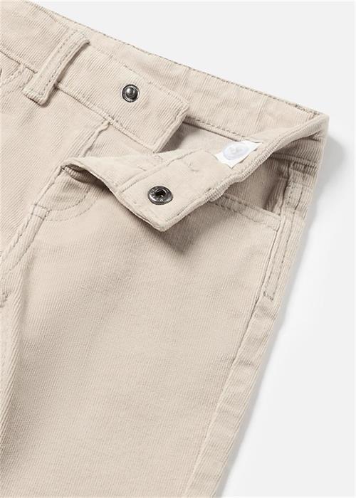 Mayoral Erkek Bebek Fitilli Slim Fit Pantolon Krem 502