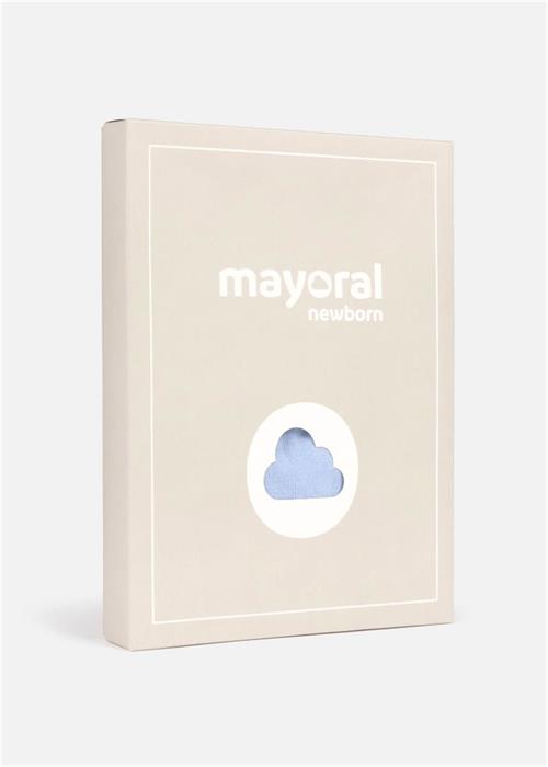 Mayoral Erkek Bebek Gömlek Triko Şort Takım Beyaz 1206