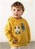 Mayoral Erkek Bebek Kapüşonlu Sweatshirt Sarı 2417