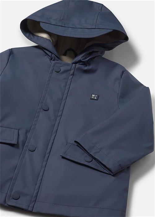 Mayoral Erkek Bebek Kapüşonlu Yağmurluk Lacivert 2429